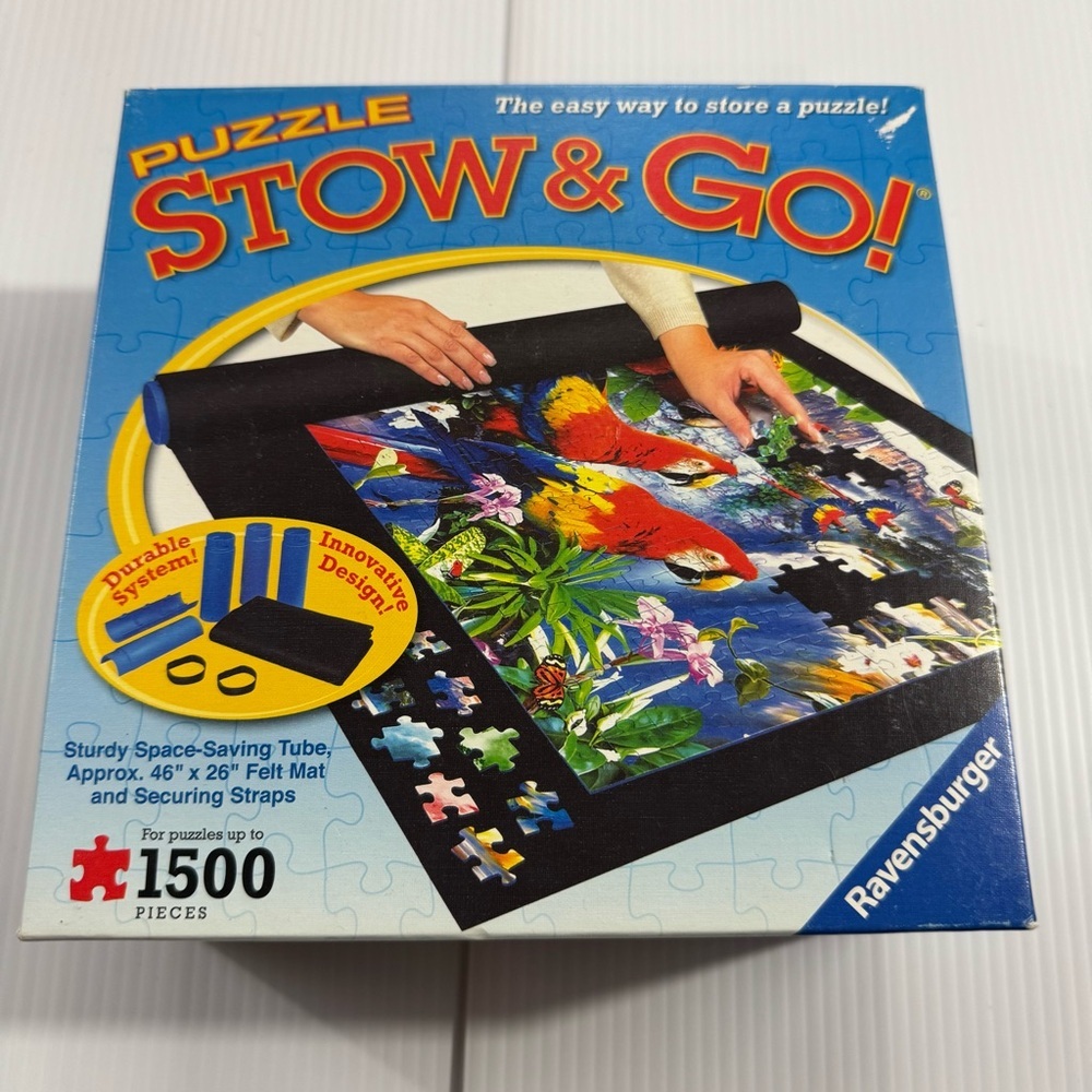 7. NWOT Ravensburger Stow & Go Puzzle Storage